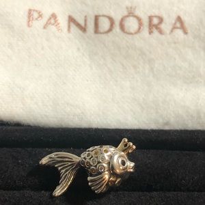 Authentic PANDORA Fairytale Fish Charm
